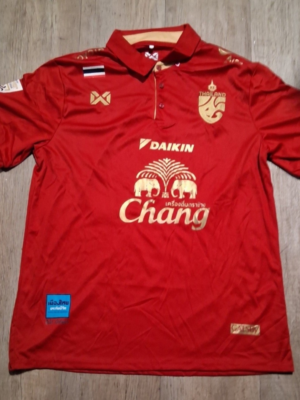 Thailand National Football Team 2023-2024 Home/Away Jersey (Red) Mens Large